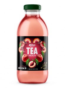 Tea drink 500ml glass bottle 01