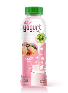 Yogurt Peach 330ml 