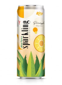 high quality aloe vera juice sparkling pineapple flavor drink
