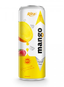 OEM beverage manufacturing Fruit mango 330ml