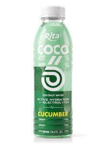 COCO Active Hydration Coconut Water with Electrolytes – Cucumber Flavor COCO Active Hydration Coconut Water with Electrolytes – Cucumber Flavor