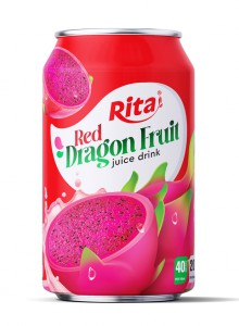 Fresh Red Dragon Fruit 330ml Short Can