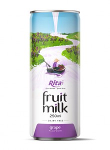 250ml Grape Fruit milk drink good healthy