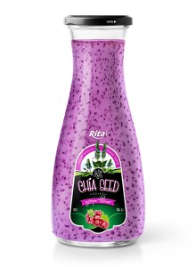 grape in Chia Seed drink  good health