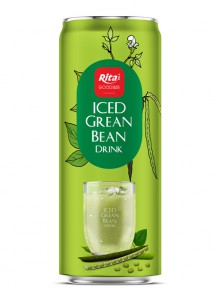 OEM Iced Green Bean Drink 320ml slim Can