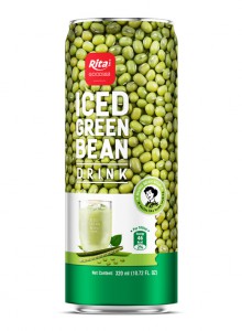 Iced Green Bean Drink 320ml slim Can
