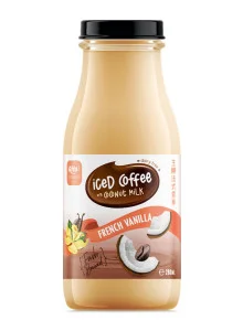 Rita Iced Coffee With Coconut Milk Frech Vanilla Flavor 280ml Glass Bottle