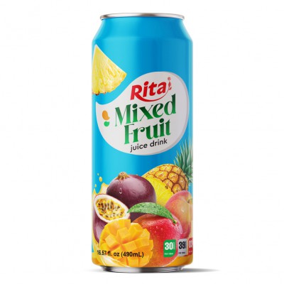 mixed fruit  juice drink 490ml cans