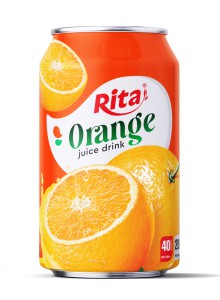 Orange Juice Drink 330ml Short Can