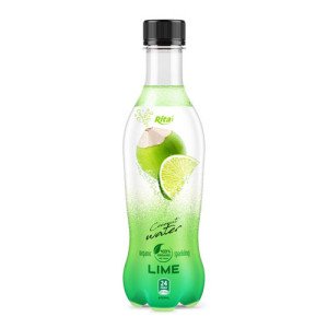 pet bottle 400ml spakling Coconut water lime web