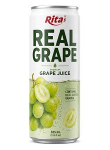 Premium Real Grape Juice 10.9 fl oz – Contains Real Green Grapes Premium Real Grape Juice 10.9 fl oz – Contains Real Green Grapes