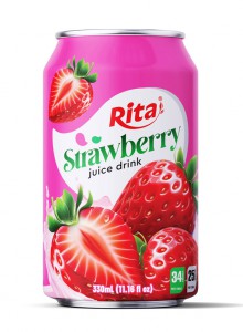 Supplier Real Fruit Juice 11.16 Fl Oz Strawberry Juice Drink