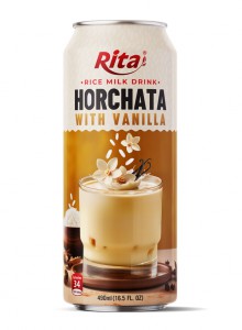 rice milk drink Horchata with vanilla 16.5 fl oz cans