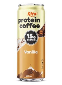 Rita High Protein Coffee Vanilla Drink 15g Protein – RTD Coffee Beverage 325ml