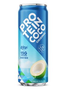 RITA Original Protein Coconut Water 325ml Can with 15g Protein