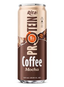 Rita Protein Coffee 15g – Ready-to-Drink High Protein Coffee Mocha 325ml Can