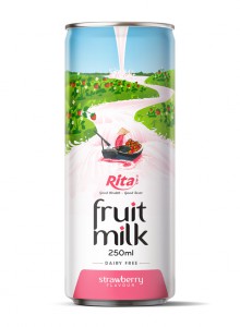 Best natural Strawberry milk drink good healthy